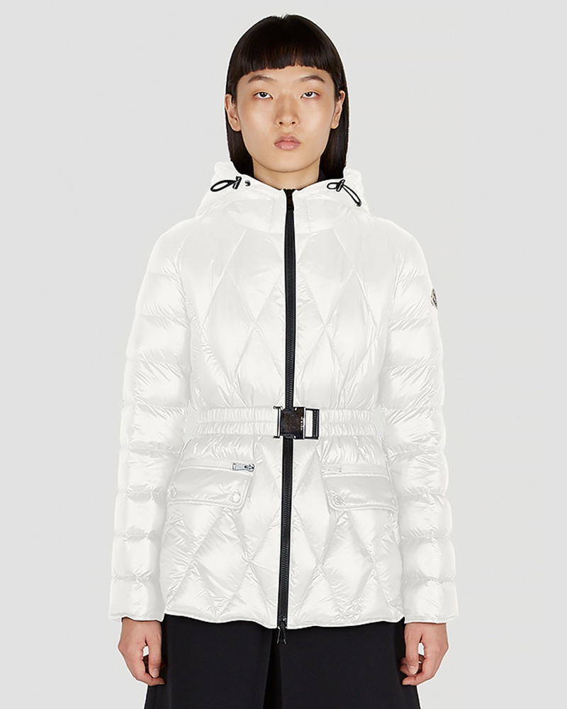 Moncler Damen Moncler Serignan Parka Jacket Frau Jacken White 4 Moncler Damen Moncler Serignan Parka Jacket Frau Jacken White 4