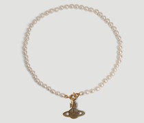 Vivienne Westwood Hilarios Pearl Necklace - Mann Schmuck Gold One Size