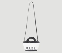 Marni Tropicalia Micro Bucket Shoulder Bag - Frau Schultertaschen White One Size