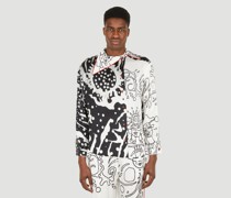 Fluid Asymmetric Shirt -  Hemden  M