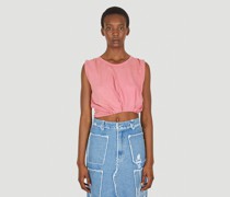 Lourdes Gathered Top - Frau Tops Pink Xs|Lourdes Gathered Top - Frau Tops Pink S|Lourdes Gathered Top - Frau Tops Pink M|Lourdes Gathered Top - Frau Tops Pink L