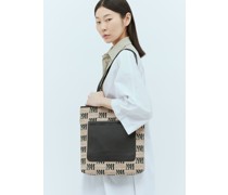 Logo Embroidery Woven Tote Bag