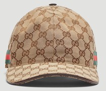 Original Gg Canvas Web Baseball Cap