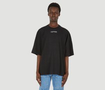 Lourdes Logo Print Graphic T-shirt - Mann T-shirts Black S|Lourdes Logo Print Graphic T-shirt - Mann T-shirts Black M|Lourdes Logo Print Graphic T-shirt - Mann T-shirts Black Xl|Lourdes Logo Print Graphic T-shirt - Mann T-shirts Black L