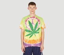 Gallery Dept. Weed Tie-dye T-shirt - Mann T-shirts Yellow Xl|Gallery Dept. Weed Tie-dye T-shirt - Mann T-shirts Yellow Xxl|Gallery Dept. Weed Tie-dye T-shirt - Mann T-shirts Yellow S|Gallery Dept. Weed Tie-dye T-shirt - Mann T-shirts Yellow M|Gallery Dept. Weed Tie-dye T-shirt - Mann T-shirts Yellow L