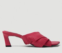 Cross Fringe Heeled Sandals -  Heels  Eu - 36