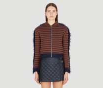 Knitted Bomber Jacket -  Jacken  S