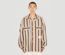 Wide Back Stripe Shirt