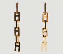 925 A Chain Link Earrings