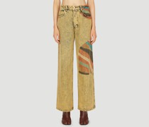 Striped Jeans -  Jeans