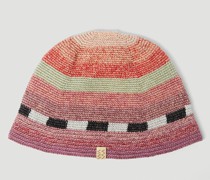 Visvim Meda Crochet Hat - Mann Hats Orange M - L|Visvim Meda Crochet Hat - Mann Hats Orange S - M
