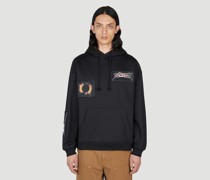 Rassvet Space Hooded Sweatshirt - Mann Sweatshirts Black M