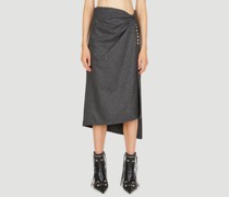 Flannel Skirt -  Röcke  Fr - 36
