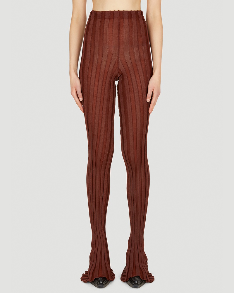 A. ROEGE HOVE Damen A. ROEGE HOVE Katrine Pants Frau Hosen Brown M L|A. ROEGE HOVE Katrine Pants Frau Hosen Brown Xs S