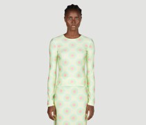 Sportmax Op Art Top - Frau Tops Yellow Xs|Sportmax Op Art Top - Frau Tops Yellow S|Sportmax Op Art Top - Frau Tops Yellow M|Sportmax Op Art Top - Frau Tops Yellow L