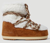 Shearling Low Snow Boots