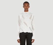 Wet Look Panel Top -  Tops