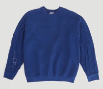 DRx FARMAxY FOR LN-CC Embroidered Vintage Sweatshirt -  Sweatshirts Blue M
