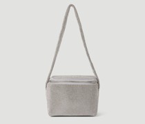 Crystal Mesh Cooler Shoulder Bag