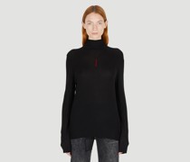 ogo Jacquard Ro Neck Sweater -  Strick