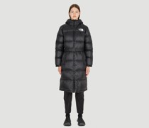 The North Face Icons Nuptse Belted Parka Coat - Frau Mäntel Black M