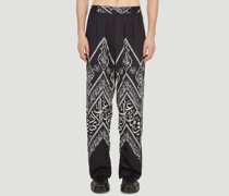 Graphic Print Pants