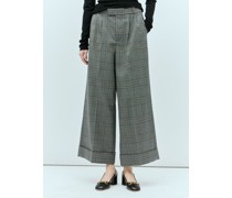 Prince Of Wales Check Tailored Pants