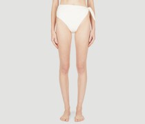 Ziah Asymmetric Tie Bikini Bottoms - Frau Bademode White Uk - 12|Ziah Asymmetric Tie Bikini Bottoms - Frau Bademode White Uk - 08|Ziah Asymmetric Tie Bikini Bottoms - Frau Bademode White Uk - 10