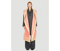 Blanket Draped Classic Coat