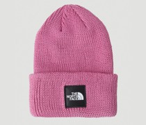 Logo Patch Beanie Hat