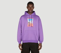 Rassvet Waterful Ring Hooded Sweatshirt - Mann Sweatshirts Purple S