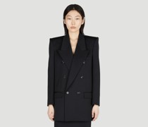 Structured Double Breasted Blazer