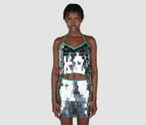 SIMON MILLER Tipsy Top - Frau Tops Silver M|SIMON MILLER Tipsy Top - Frau Tops Silver L|SIMON MILLER Tipsy Top - Frau Tops Silver S