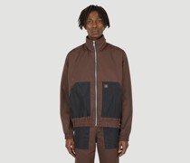 (Di)vision Zip-up Track Jacket -  Jacken Brown M