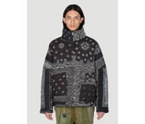 Children Of The Discordance Bandana Down Jacket - Mann Jacken Black 2|Children Of The Discordance Bandana Down Jacket - Mann Jacken Black 3