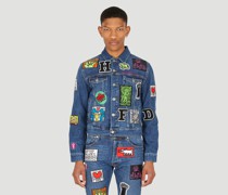 x Keith Haring Denim Jacket