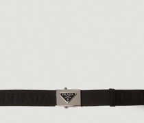 Logo Plaque Belt