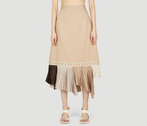 Hook And Eye Tape Pleat Skirt -  Röcke  Fr - 40