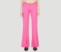 Split Cuff Pants -  Hosen  Xs