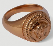 Medusa Signet Ring