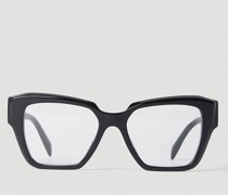 Oversized Square Frame Glasses