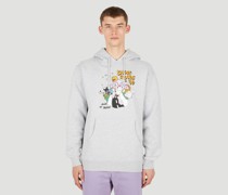 Graphic Print Hooded Sweatshirt