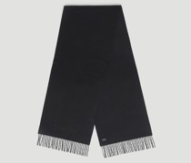 Logo Embroidery Cashmere Scarf