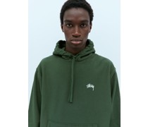 Logo Embroidery Hooded Sweatshirt -  Sweatshirts  L