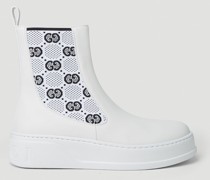 GG Jersey Chelsea Boots