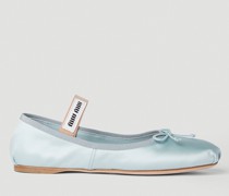 Miu Miu Ballerina Flats - Frau Flats Blue Eu - 40