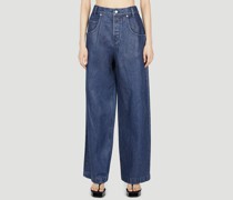 Alexander Wang Wide Leg Jeans - Frau Jeans Blue 29|Alexander Wang Wide Leg Jeans - Frau Jeans Blue 25|Alexander Wang Wide Leg Jeans - Frau Jeans Blue 27|Alexander Wang Wide Leg Jeans - Frau Jeans Blue 28