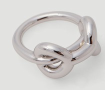 Charlotte CHESNAIS Binary Knot Ring -  Schmuck Silver Fr - 51