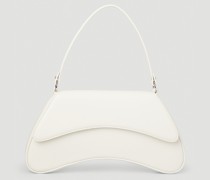 SIMON MILLER Boom Shoulder Bag - Frau Schultertaschen White One Size
