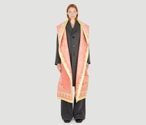 Blanket Draped Classic Coat -  Mäntel